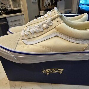 Vans Premium Old Skool 36 Off White VN000CNGOFW Men's Size 12 Shoes Skate NEW